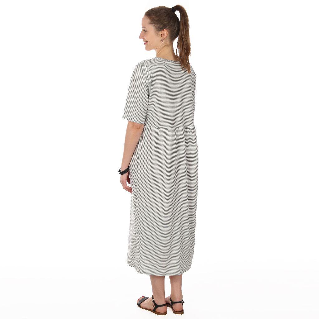 Papierschnittmuster luftiges Kleid Frau Carol XS-XXL